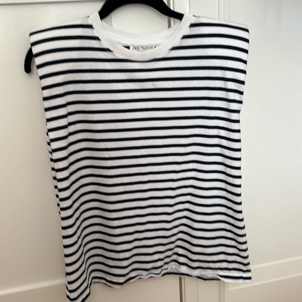 Zara striped tee